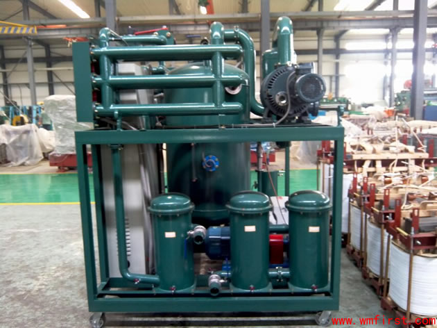 ZLA-150變壓器油雙級真空濾油機側(cè)面圖